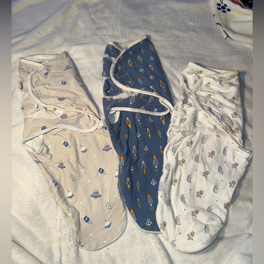 Baby Swaddle Set with Space Theme